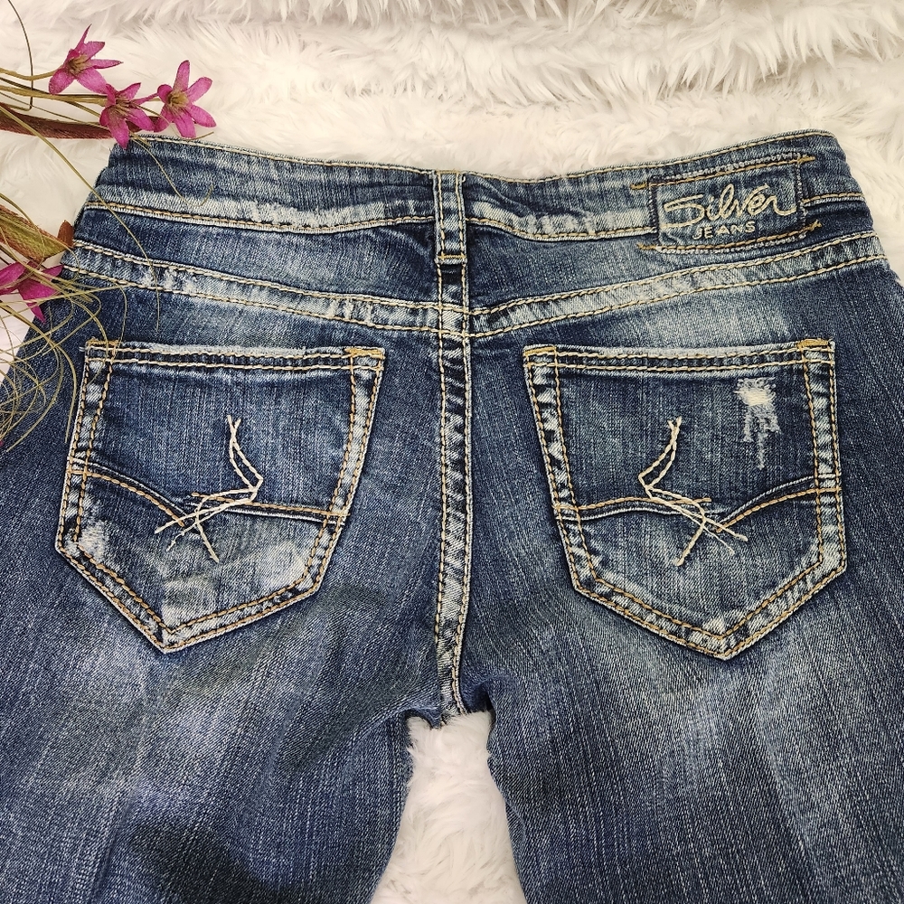Silver Sam Distressed Jeans - Picture 5 of 6